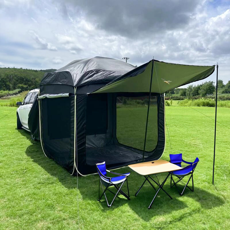 Outdoor Extended SUV Tail Tent Room, Vehicle-mounted Tent,