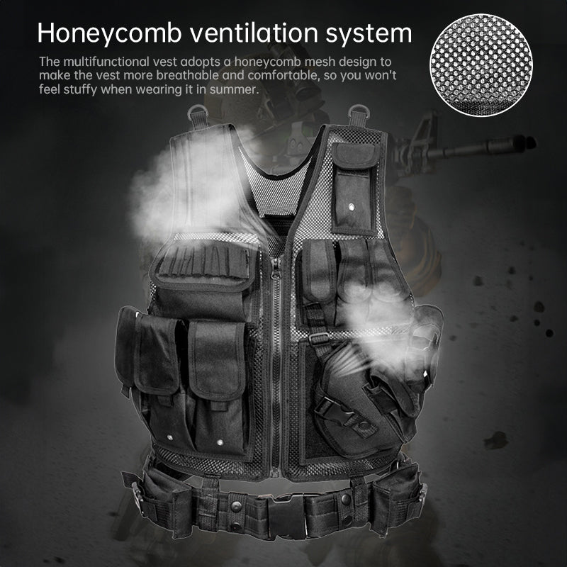 Tactical Vest for Men, Airsoft Vest,