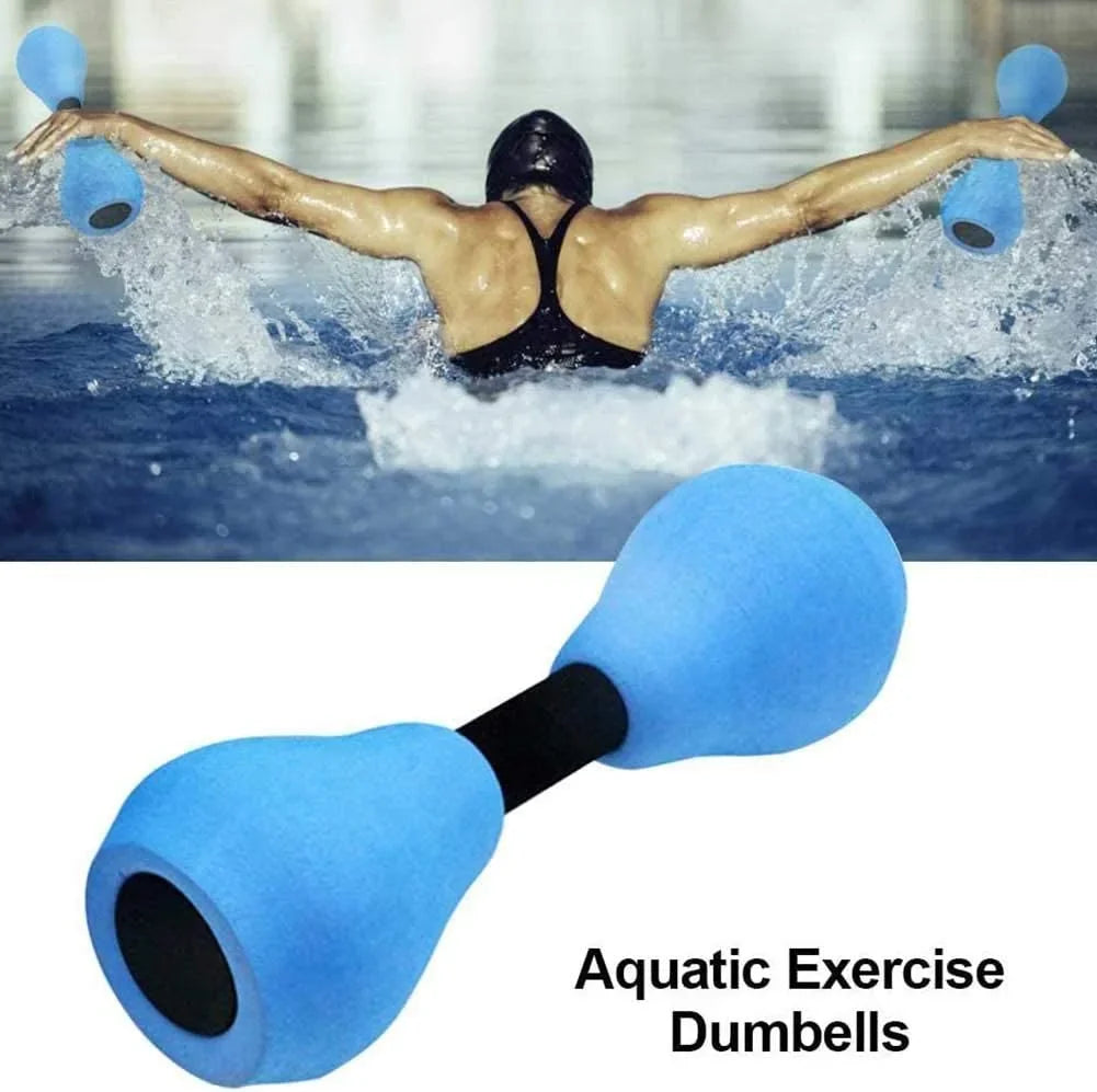 Water Dumbbells Aquatic Exercise Pool Fitness Equipment