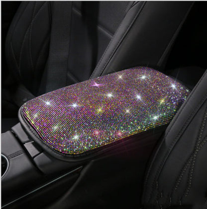 Car Gear Set Diamond-Studded Handbrake Set Gear Grip Set