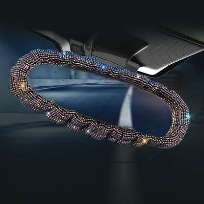 Car Gear Set Diamond-Studded Handbrake Set Gear Grip Set