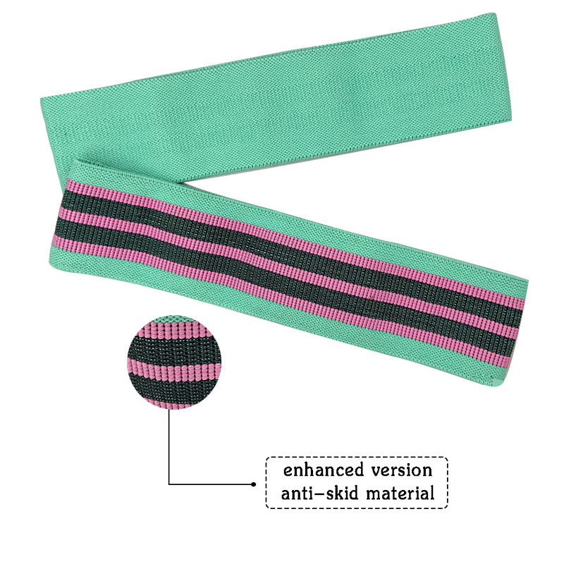 Body shaping squat hip circle yoga fitness tension belt