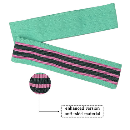 Body shaping squat hip circle yoga fitness tension belt