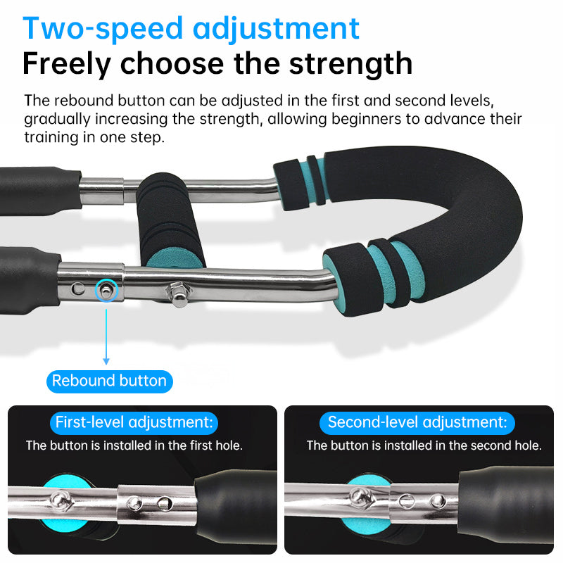 Adjustable Spring Twister Arm Exerciser: